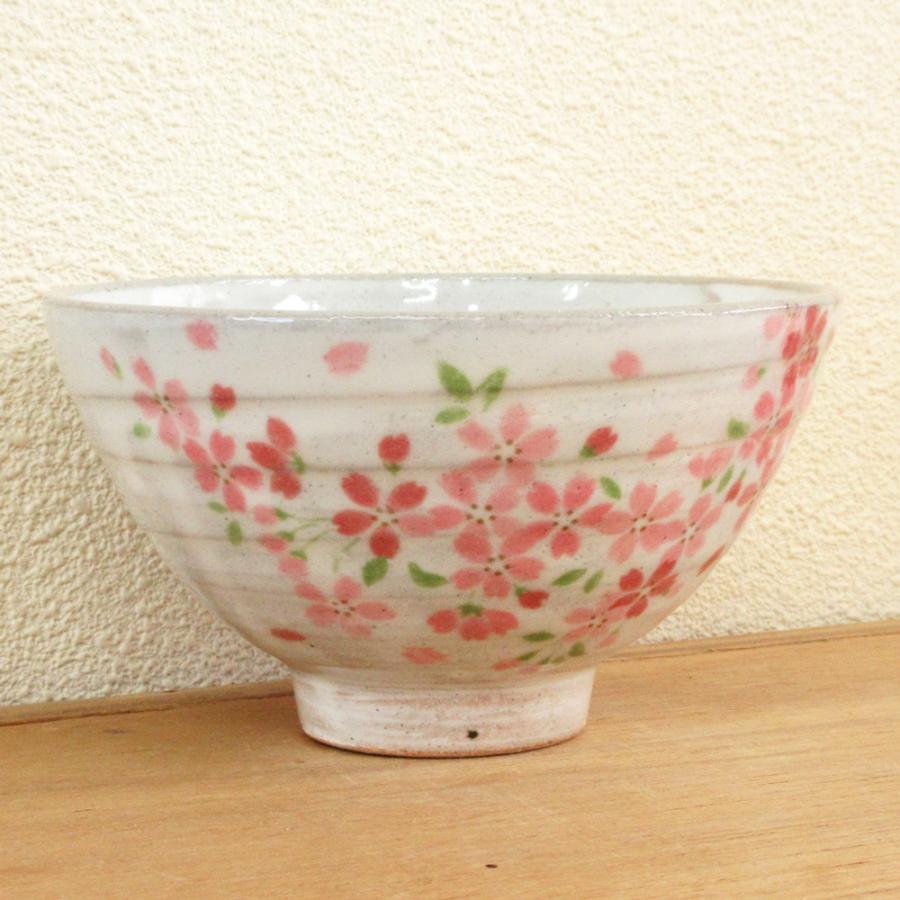 ご飯茶碗 桜しずく 飯碗 大きめ おしゃれ 和食器 美濃焼 業務用