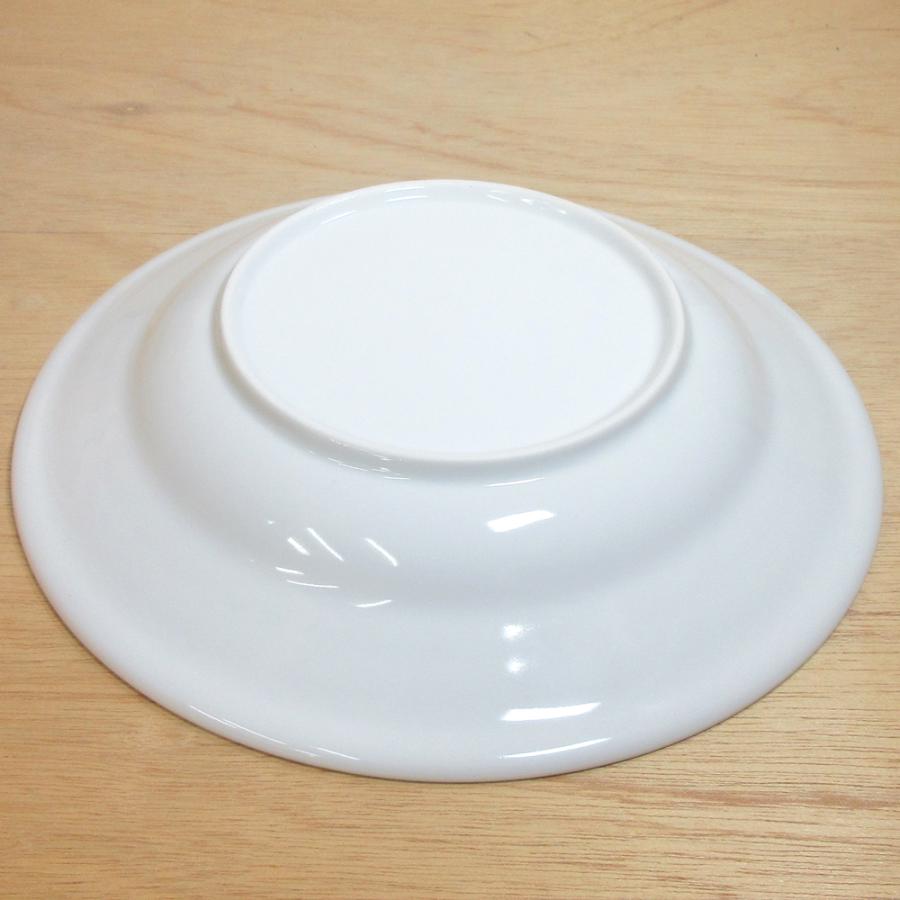 皿 スープ皿 パスタ皿 22cm 深皿 線段 白 おしゃれ 業務用 洋食器 日本