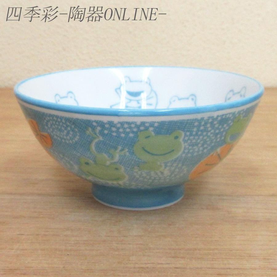 子供 茶碗 陶器 カエル 青 美濃焼 和食器 業務用 おしゃれなご飯茶碗9a539 30 8g 7a539 31 8f 四季彩 陶器online 通販 Yahoo ショッピング
