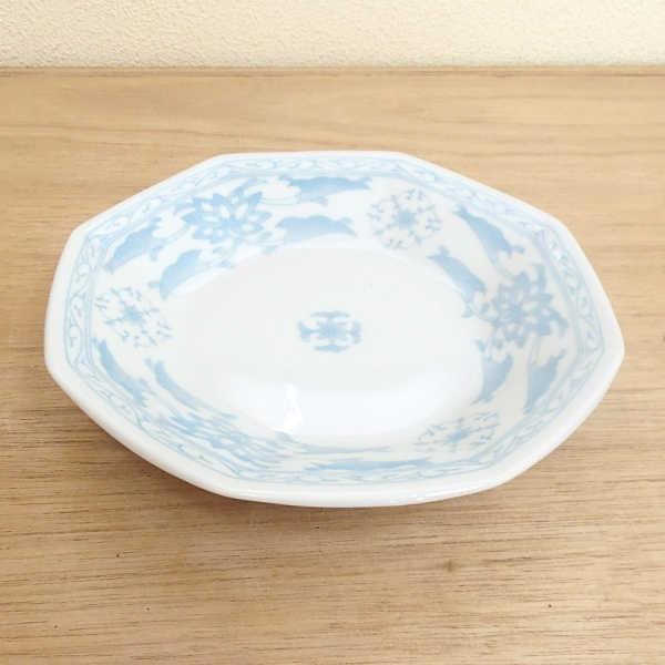 皿 チャーハン皿 八角シュウマイ皿 青蘭 おしゃれ 中華食器 業務用