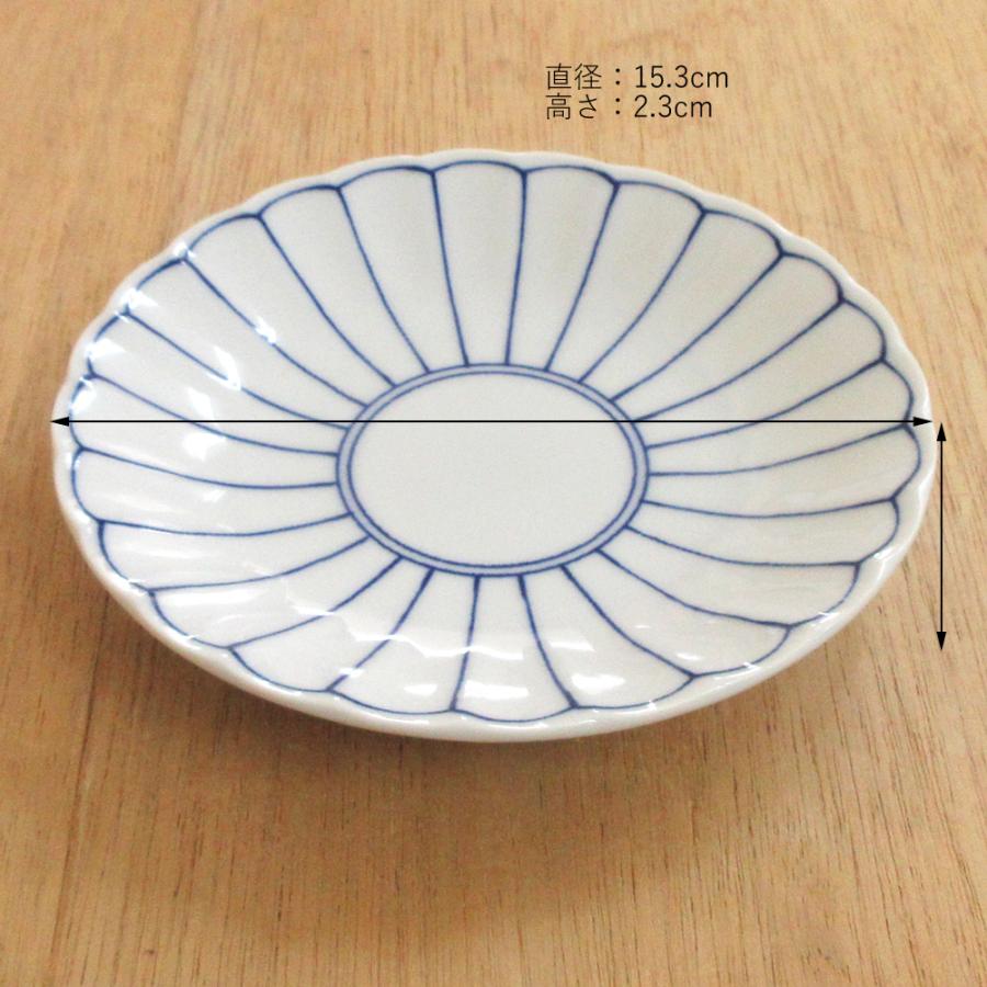 皿 取り皿 ケーキ皿 銘々皿 菊花紋4.5皿 15cm おしゃれ 和食器 業務用