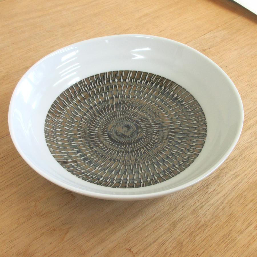 皿 深皿 めん皿 パスタ皿 錆飛びカンナ 21cm おしゃれ 業務用 和食器