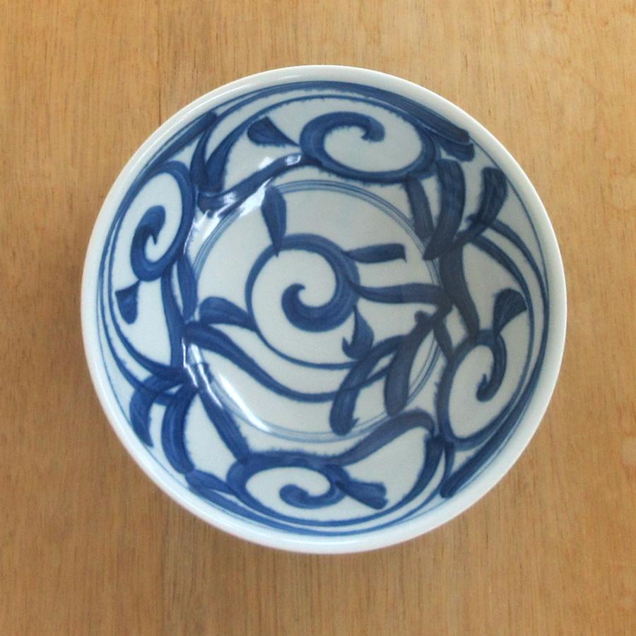 鉢 ボウル 藍草紋麺鉢 うどん そば 丼 おしゃれ 業務用 和食器 美濃焼