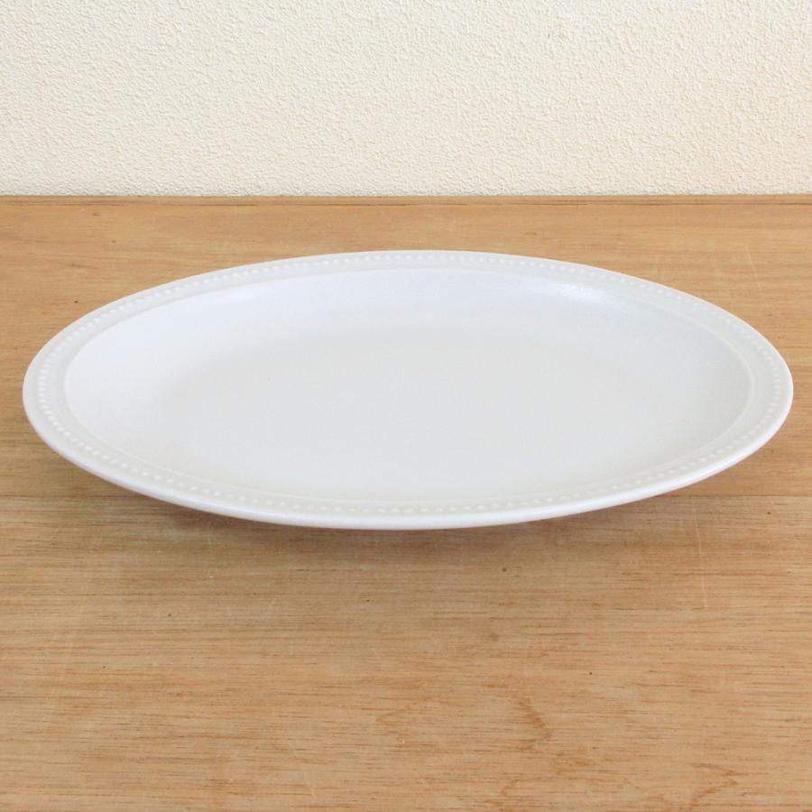 楕円皿 22cm オーバルプレート ドットリム 白 おしゃれ 洋食器 楕円皿 22cm オーバルプレート ドットリム 白 おしゃれ 洋食器