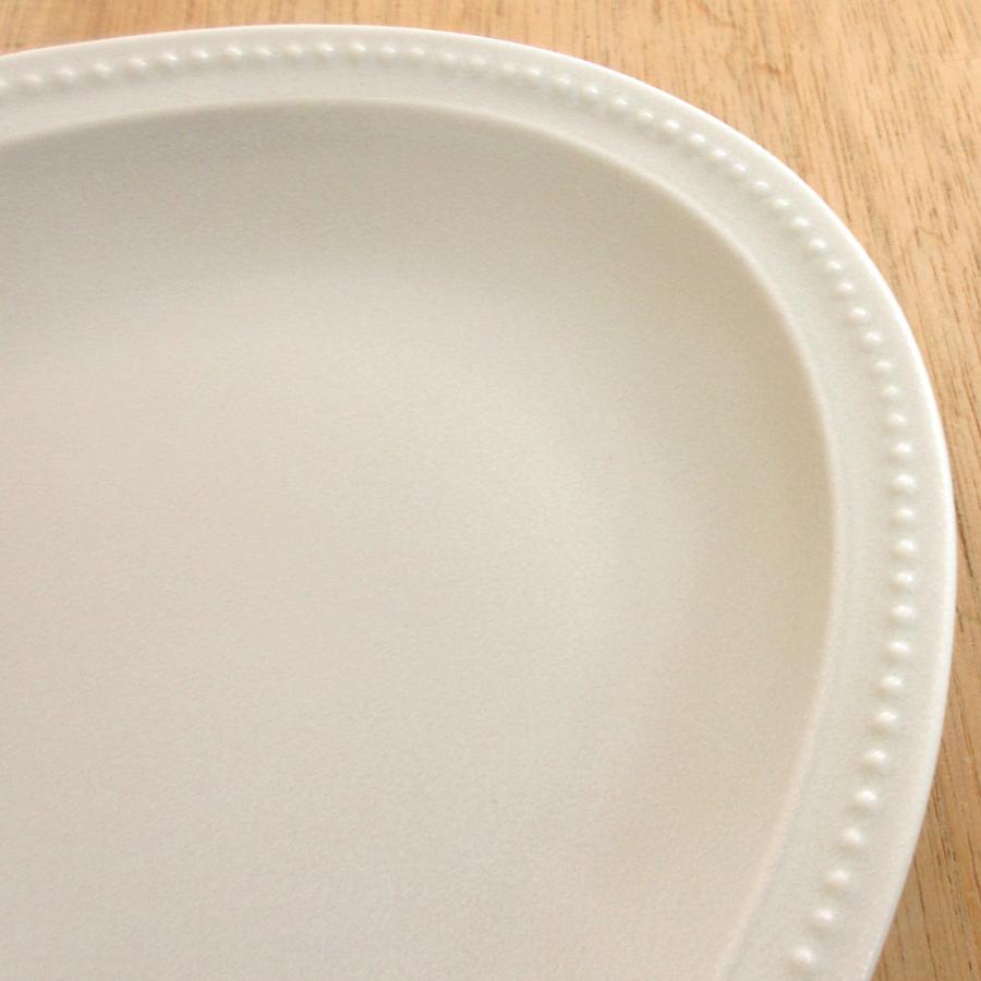 楕円皿 27cm オーバルプレート ドットリム 白 おしゃれ 洋食器 楕円皿 27cm オーバルプレート ドットリム 白 おしゃれ 洋食器