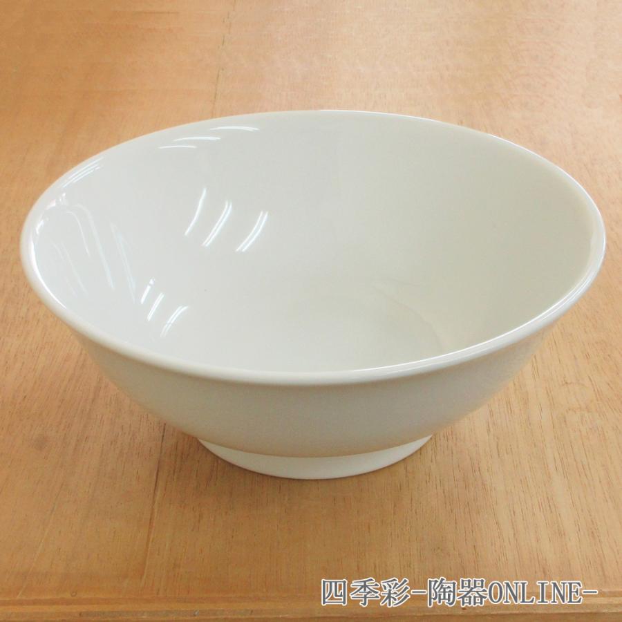 ラーメンどんぶり 丼 反高台23cm丼 白中華 おしゃれ 業務用 中華食器