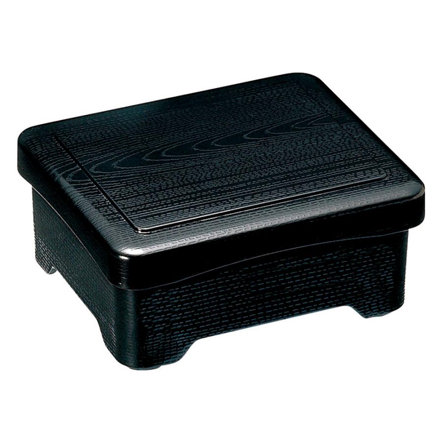 10個セット 耐熱木目丼重 黒内朱 蓋付 耐熱 うな重 【公式通販】