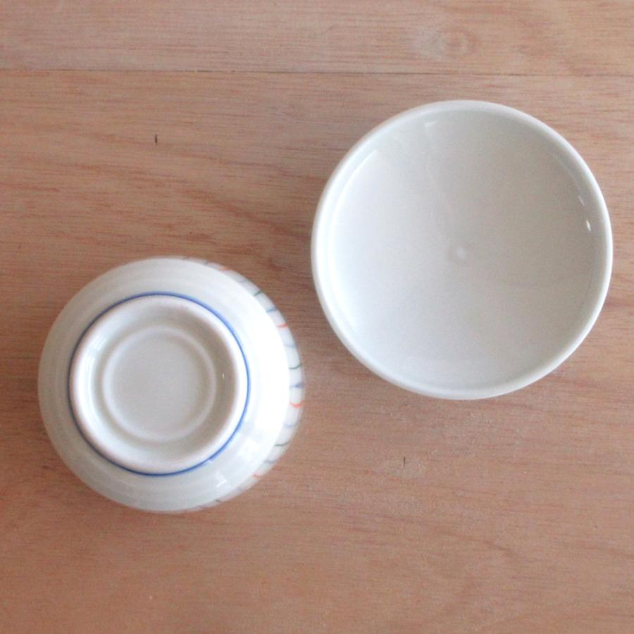 茶碗蒸し 器 三色トクサ蒸し碗 おしゃれ 和食器 業務用 美濃焼 24a219