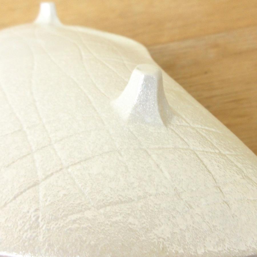 皿 刺身皿 向付 鶴ラスター おしゃれ 業務用 和食器 美濃焼 23b066-09