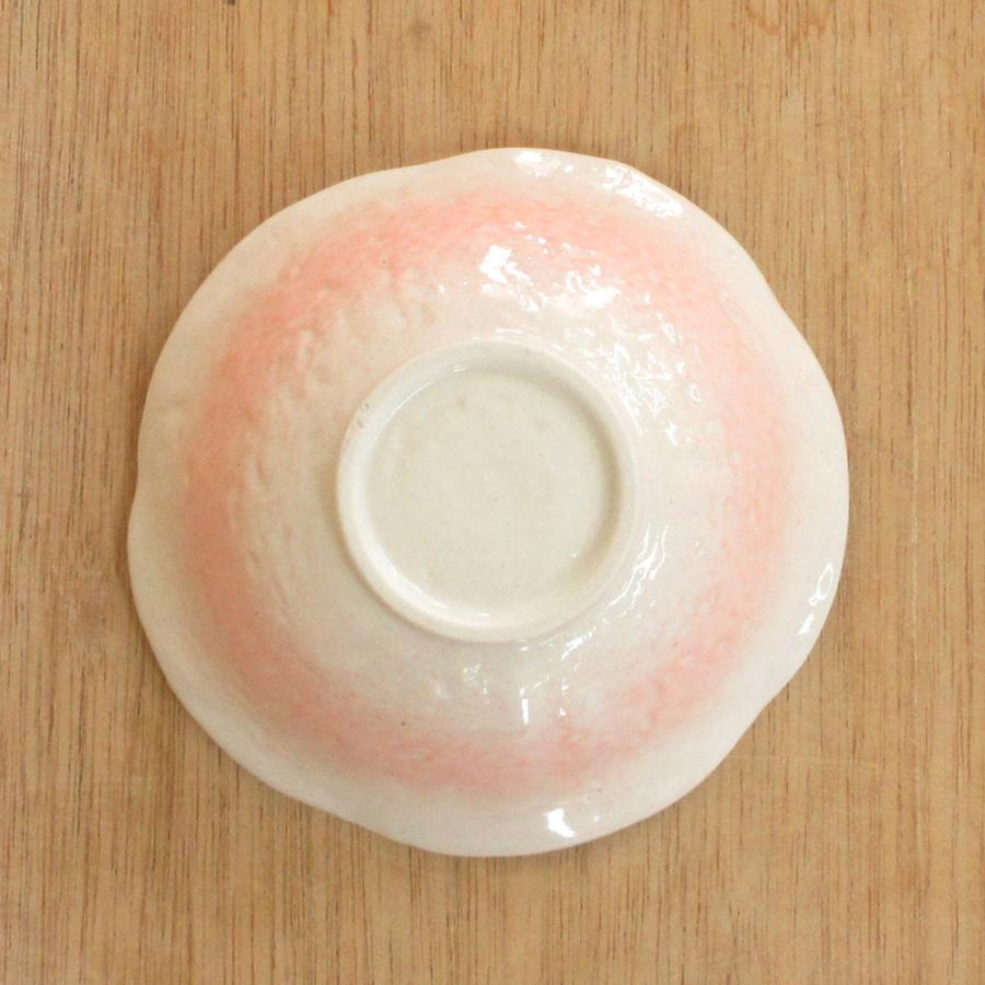 鉢 ボウル 小鉢 花型小鉢 12cm 桜志野 おしゃれ 和食器 業務用 美濃焼