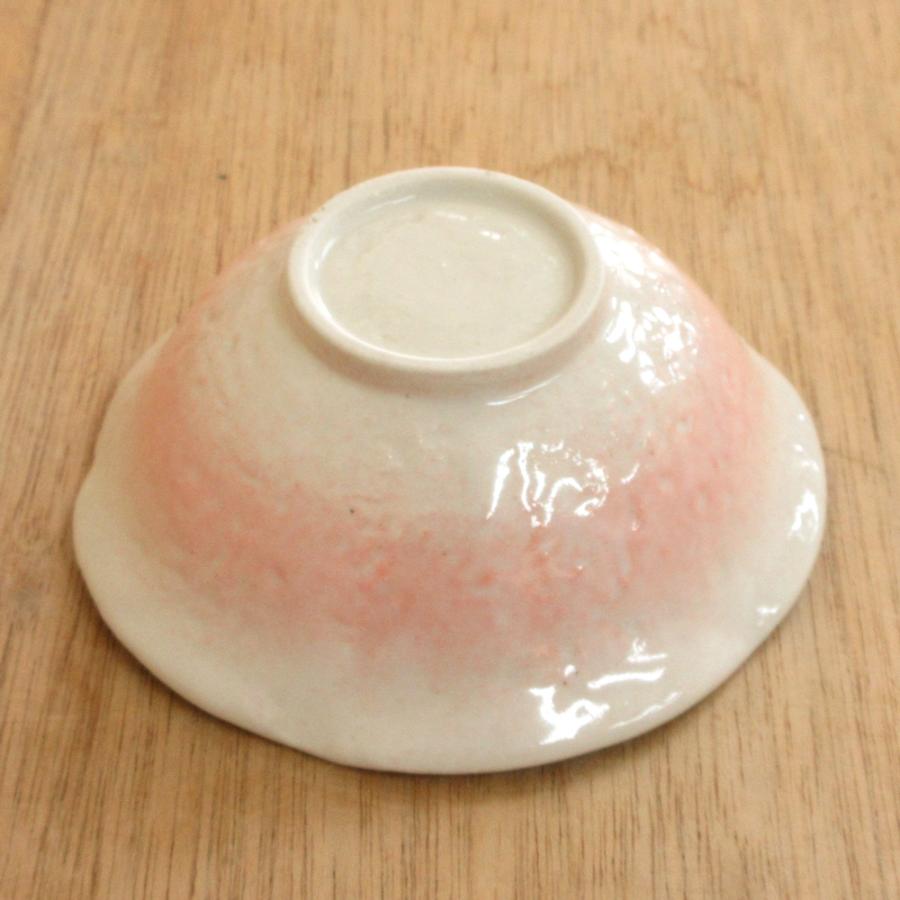 鉢 ボウル 小鉢 花型小鉢 12cm 桜志野 おしゃれ 和食器 業務用 美濃焼