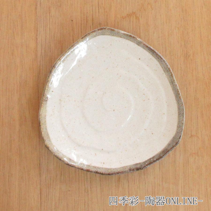 皿 中皿 取り皿 錆唐津 5.0三角皿 16cm おしゃれ 和食器 業務用 美濃焼