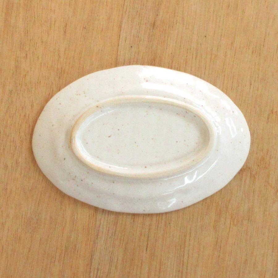 皿 中皿 取り皿 粉引 楕円リム 17cm おしゃれ 和食器 業務用 美濃焼