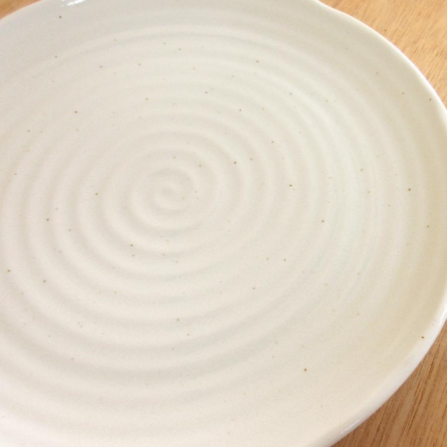 皿 大皿 丸皿 尺皿 29.3cm 縄文粉引 おしゃれ 和食器 業務用 皿 大皿 丸皿 尺皿 29.3cm 縄文粉引 おしゃれ 和食器 業務用