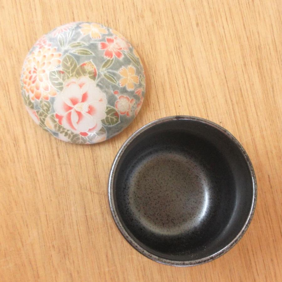 茶碗蒸し 器 牡丹錦 青 おしゃれ 和食器 業務用 美濃焼 26b329-28