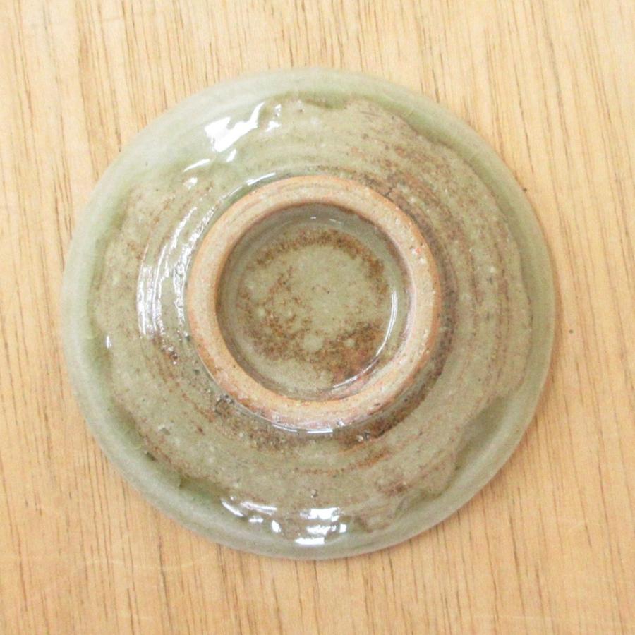 平盃 灰釉 土物 陶器 日本酒 おしゃれ 酒器 業務用 美濃焼 23b294-19