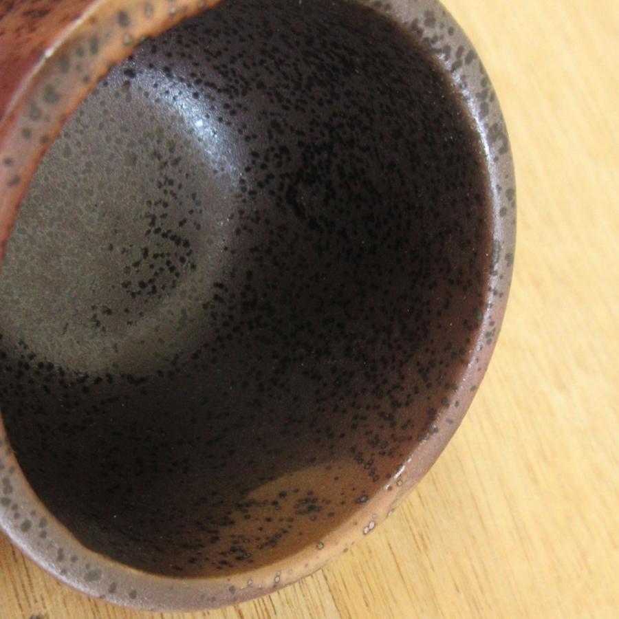 ぐい呑み 備前風 ぐい飲み 陶器 日本酒 おしゃれ 酒器 業務用 美濃焼