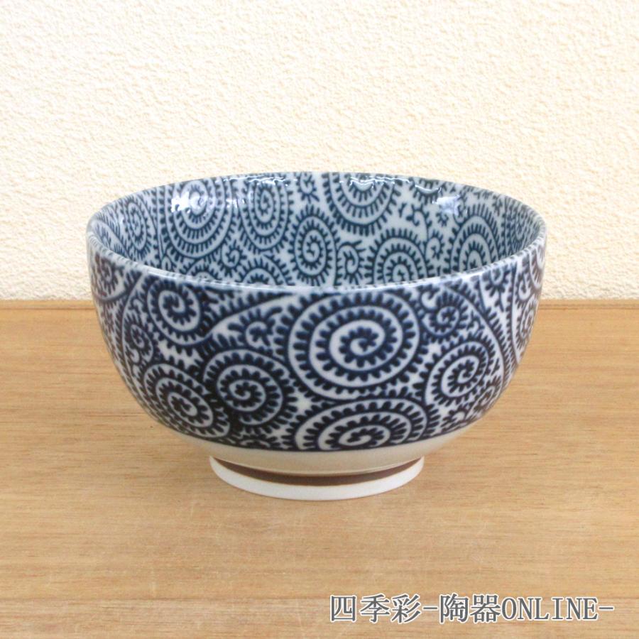 丼 どんぶり 小丼 多用碗 古染タコ唐草 おしゃれ 和食器 業務用