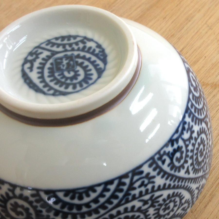 丼 どんぶり 小丼 多用碗 古染タコ唐草 おしゃれ 和食器 業務用 美濃焼