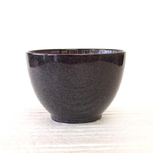 丼 どんぶり 小丼 10.8cm 黒乱十草 おしゃれ 和食器 業務用 美濃焼