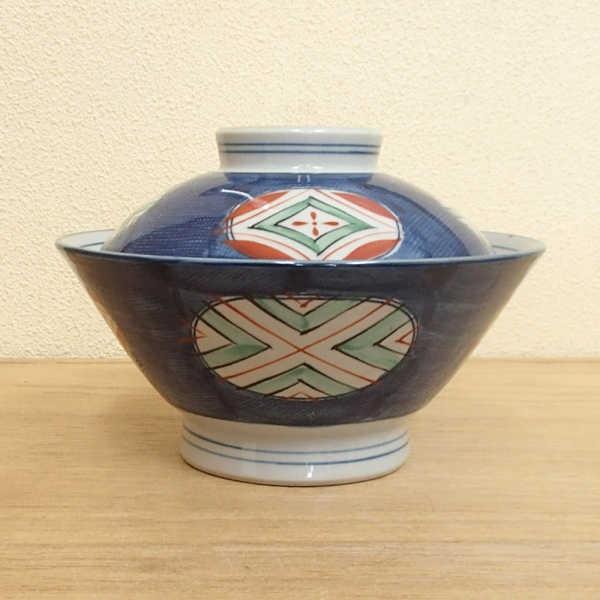 丼 蓋付きどんぶり 切立蓋丼 古染錦 蓋付き 器 おしゃれ 業務用 和食器