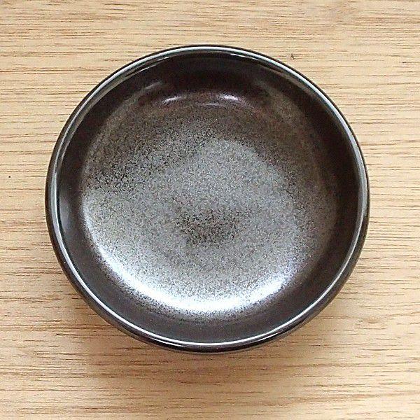 皿 小皿 丸皿 黒銀彩 3.0皿 9.5cm おしゃれ 和食器 業務用 美濃 皿 小皿 丸皿 黒銀彩 3.0皿 9.5cm おしゃれ 和食器 業務用 美濃