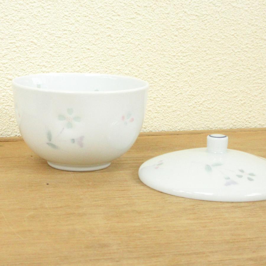 湯飲み 蓋付き湯呑み ホタルつゆ草 湯呑み おしゃれ 業務用 有田焼