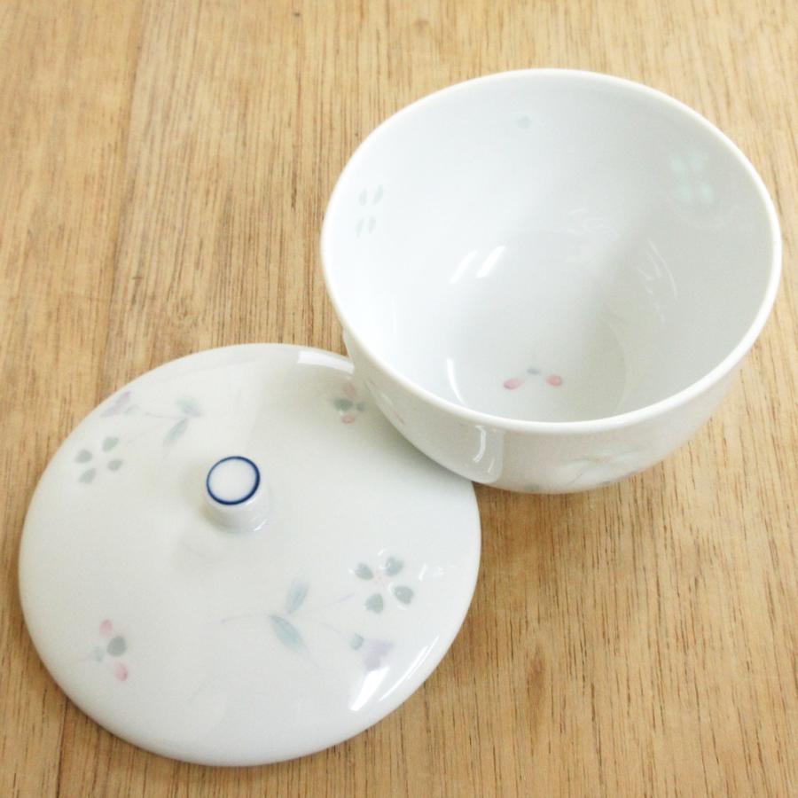 湯飲み 蓋付き湯呑み ホタルつゆ草 湯呑み おしゃれ 業務用 有田焼