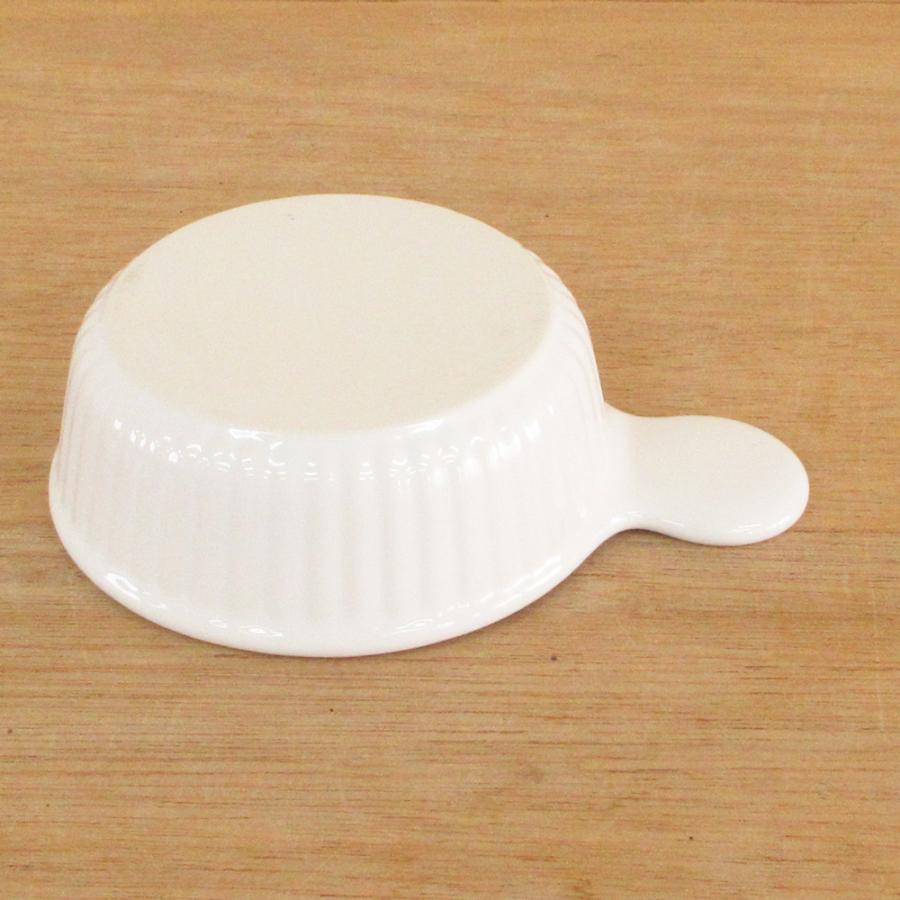 グラタン皿 片手グラタン皿 乳白 おしゃれ 業務用 万古焼 日本製