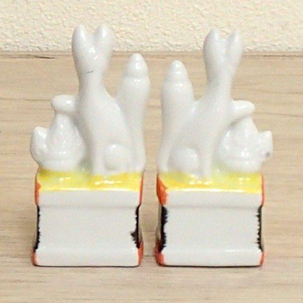 稲荷 キツネ 錦4.0磁器 美濃焼 23y4022-601 : 四季彩-陶器ONLINE