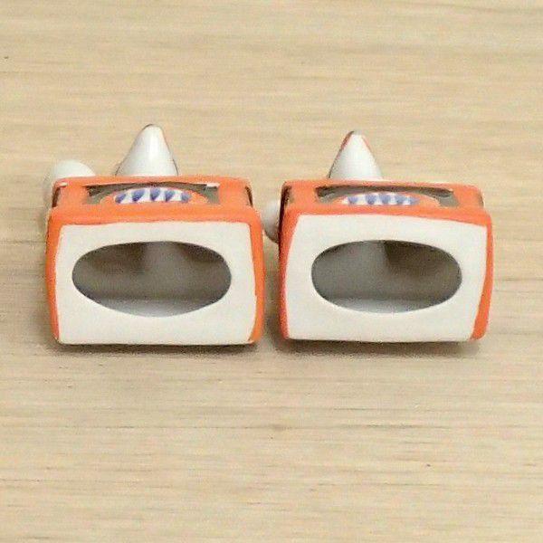 稲荷 キツネ 錦4.0磁器 美濃焼 23y4022-601 : 四季彩-陶器ONLINE