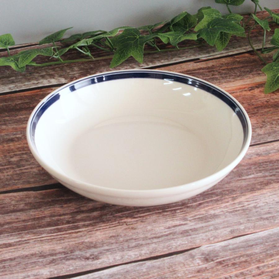 ボウル 深皿 パスタ皿 25cm ネイビーブルー カントリーサイド おしゃれ 洋食器 業務用 美濃焼 : 四季彩-陶器ONLINE - 通販 ...