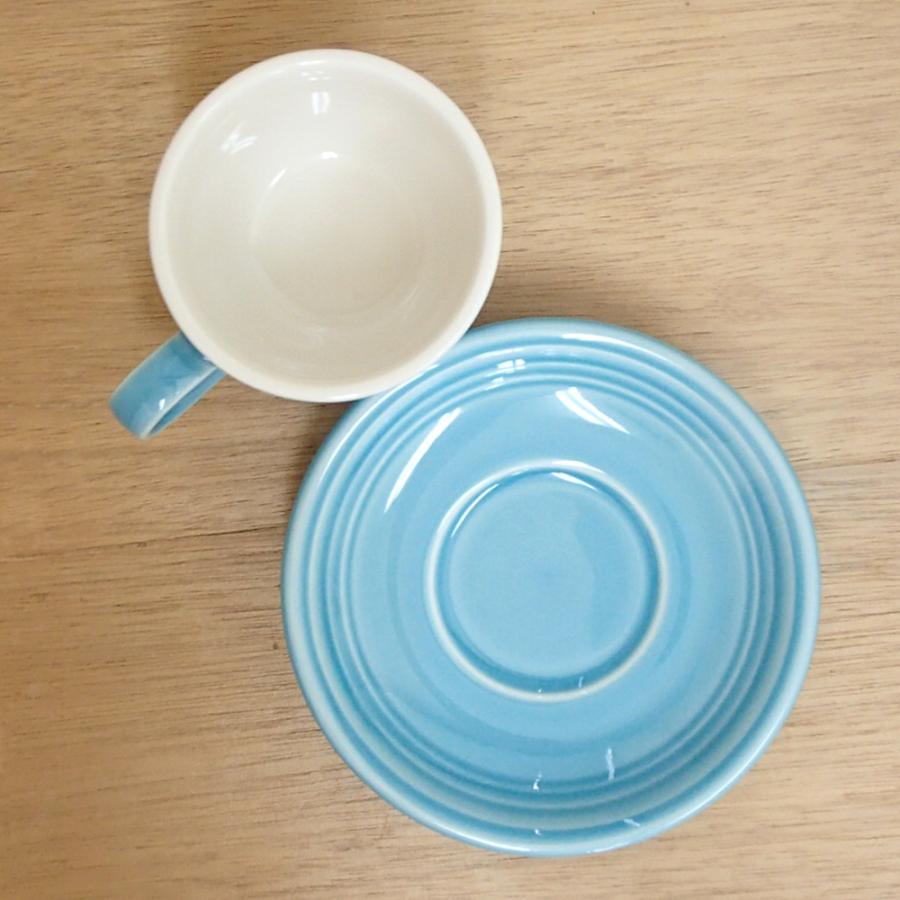 コーヒーカップ ソーサー ターコイズブルー オービット おしゃれ コーヒーカップ ソーサー ターコイズブルー オービット おしゃれ