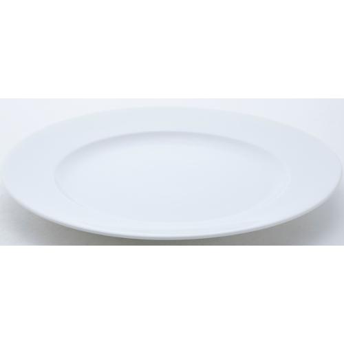 皿 大皿 丸皿 31cmリムプレート 白磁 プラージュ 洋食器 おしゃれ 業務用 美濃焼｜shikisaionline｜02