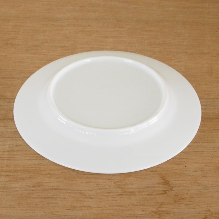 皿 丸皿 17.5cmリムプレート 白磁 プラージュ 洋食器 おしゃれ 業務用 美濃焼｜shikisaionline｜04