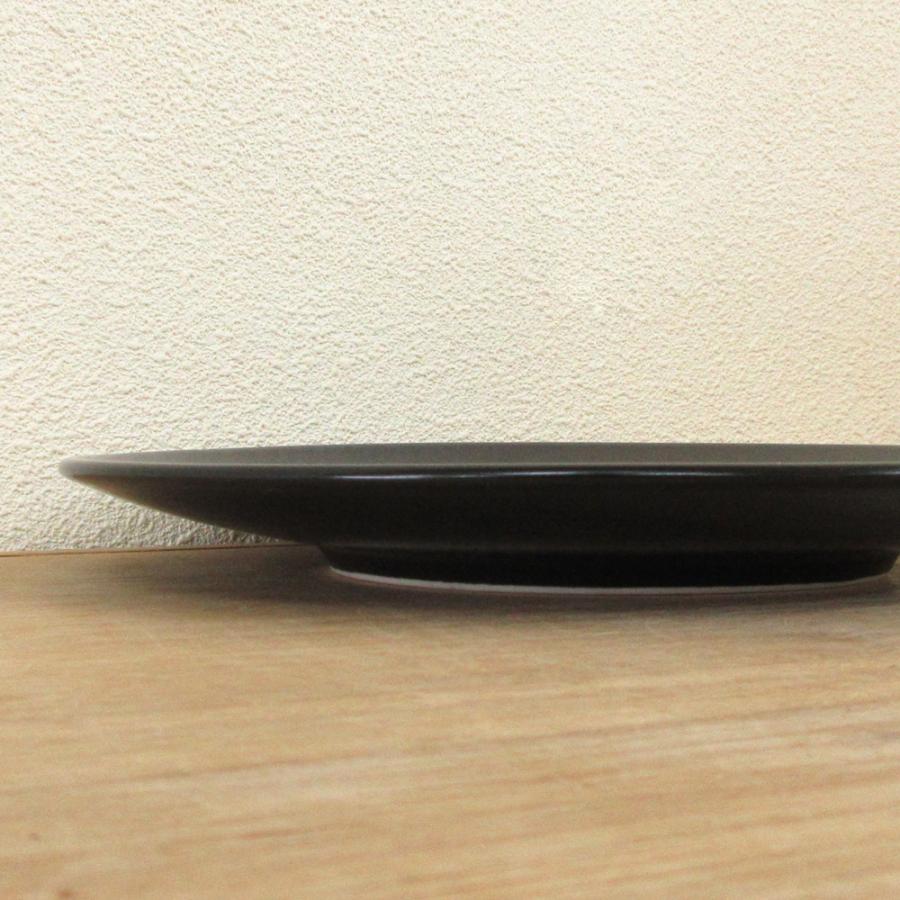 皿 大皿 丸皿 30cm ディナープレート パティオ マットブラック