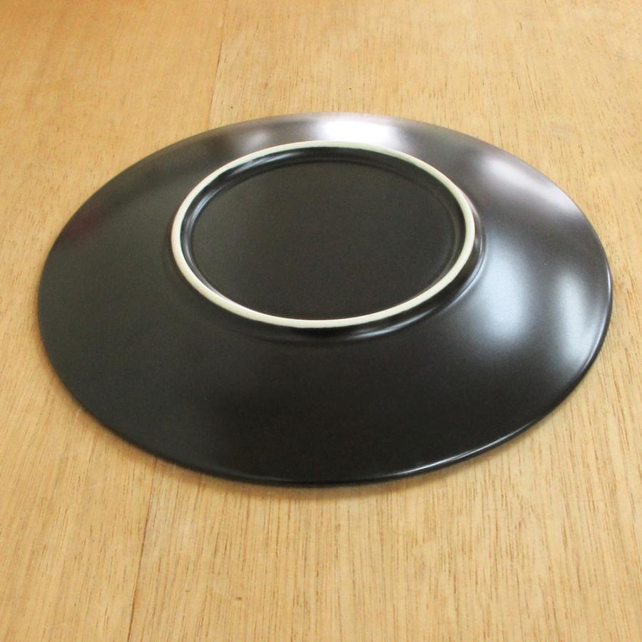 皿 大皿 丸皿 30cm ディナープレート パティオ マットブラック