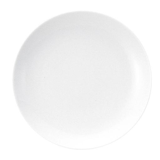 皿 大皿 丸皿 27.5cm クープ皿 白 タイド 洋食器 おしゃれ 業務用 美濃焼｜shikisaionline