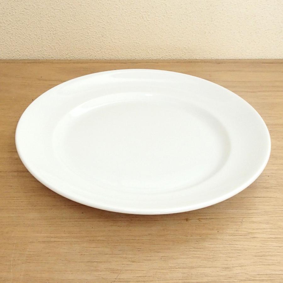 皿 中皿 21cm丸皿 白 マーレ 洋食器 おしゃれ 業務用 美濃焼｜shikisaionline｜02