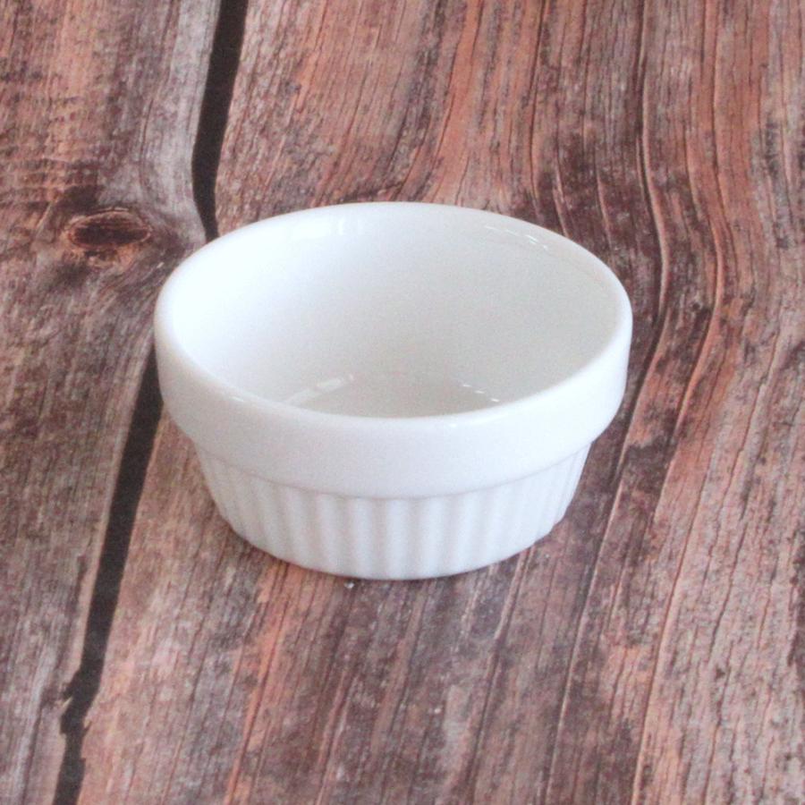 ココット スタック スフレ 6.5cm 白 マーレ 洋食器 おしゃれ 業務用