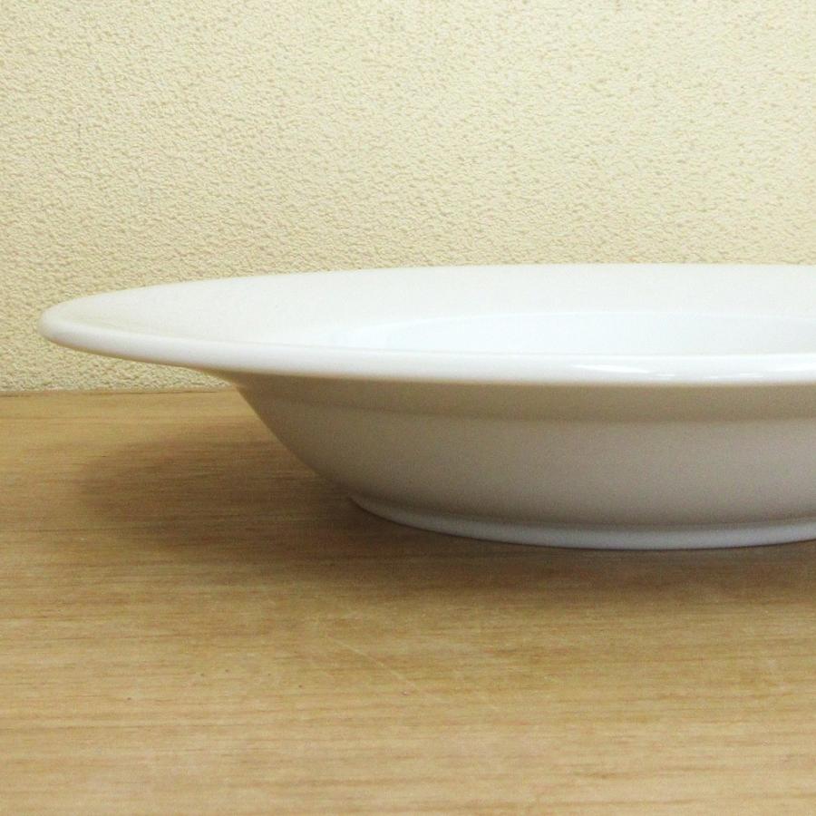 皿 スープ皿 パスタ皿 26.5cm リムスープボウル 白 フォンテ おしゃれ