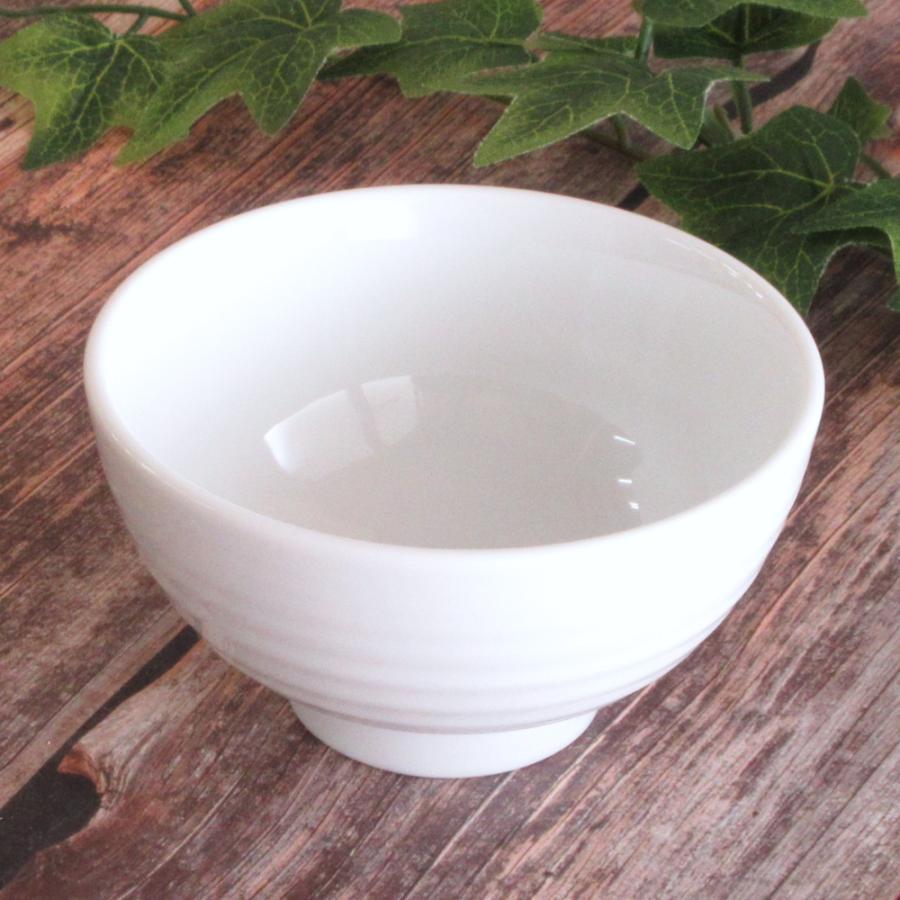 白茶碗　飯椀　白磁？ 茶碗 ご飯茶碗 11.5cm飯碗 白磁 えでぃー おしゃれ 和食器 業務用 美濃