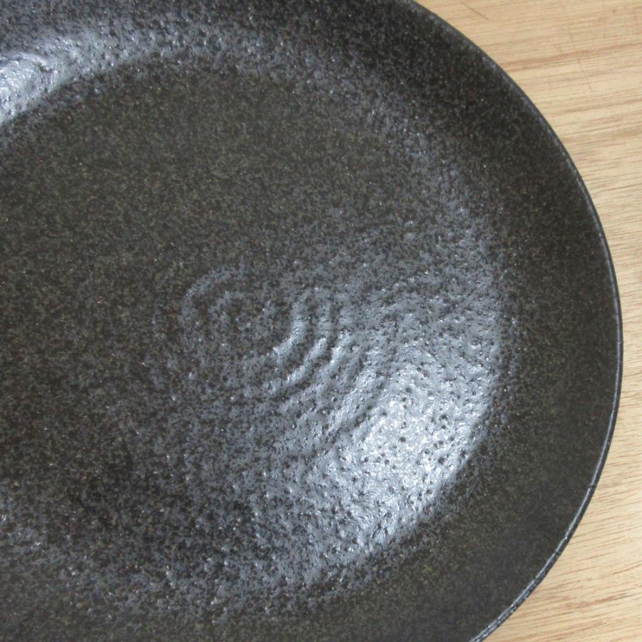 皿 黒 19cm丸皿 ぐれいん おしゃれ 和食器 業務用 美濃焼 皿 黒 19cm丸皿 ぐれいん おしゃれ 和食器 業務用 美濃焼