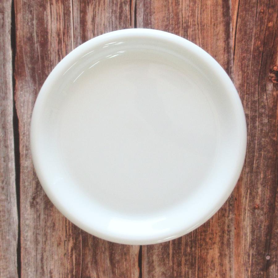 皿 丸皿 プレート 19cm ケーキ皿 白 ブリオ おしゃれ 洋食器 業務用