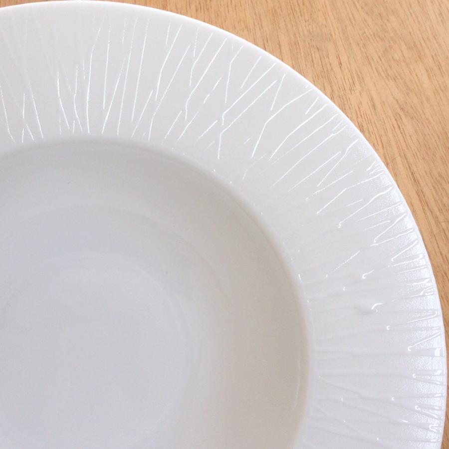 陶器製 パスタ皿 10枚セット 直径25cm 白 スープ皿 リゾット皿
