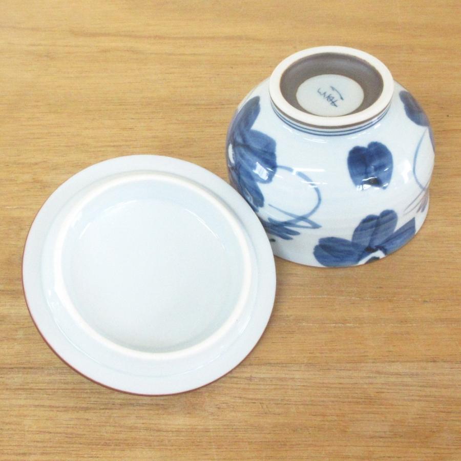 湯飲み 蓋付き湯呑み茶碗 染花紋 湯呑み おしゃれ 業務用 有田焼