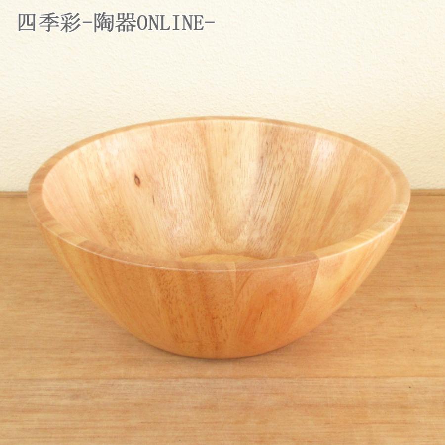 木製サラダボウル 23.5cm ナチュラル 業務用 おしゃれ kt1800021