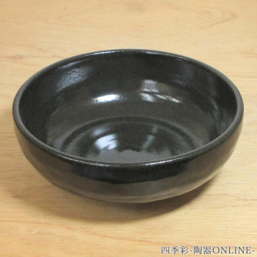 鉢 ボウル 石目5.5ボウル 17cm ゆず黒耀 おしゃれ 和食器 業務用 美濃