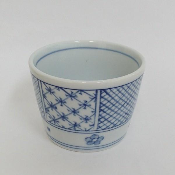 そば猪口 そばちょこ 格子 切立 つゆ入れ 器 おしゃれ 和食器 業務用