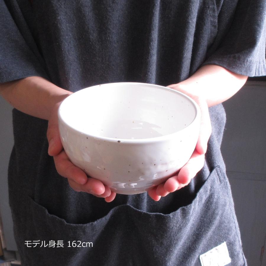 丼 小丼 石目4.2丼 13cm 590cc 新粉引 おしゃれ 和食器 業務用 美濃焼